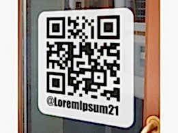 Наклейки с QR-кодом