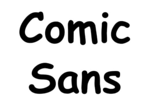Comic Sans