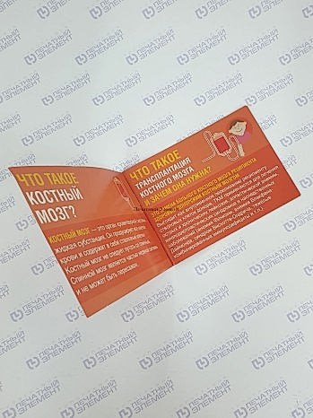 Печать буклетов