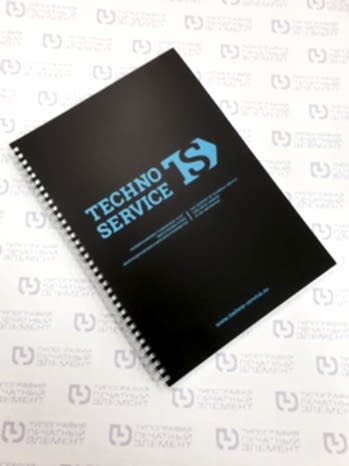 Переплет на пружине