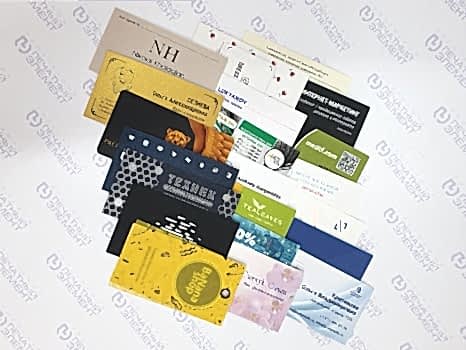 УФ-печать визиток