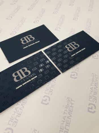 УФ-печать визиток