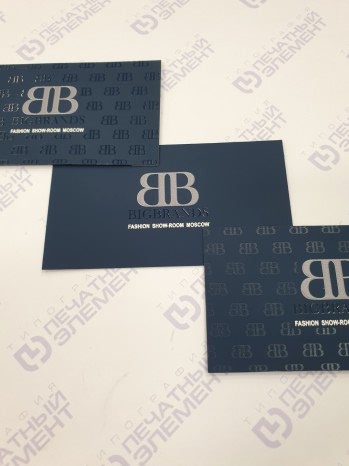 УФ-печать визиток